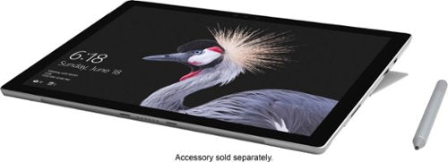 Microsoft - Refurbished Surface Pro – 12.3” Touch-Screen – Intel Core i5 – 8GB Memory – 256GB Solid State Drive (Fifth Generation) - Silver