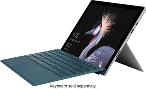 Microsoft - Refurbished Surface Pro – 12.3” Touch-Screen – Intel Core i5 – 8GB Memory – 256GB Solid State Drive (Fifth Generation) - Silver