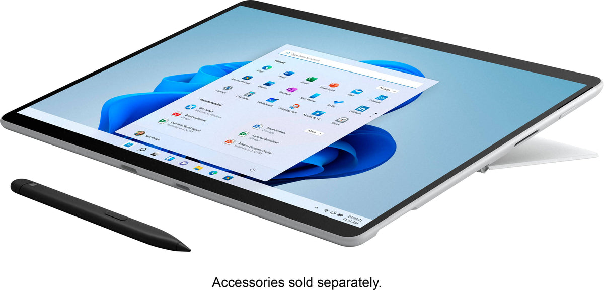Refurbished Surface Pro X – 13” Touch Screen – Microsoft SQ2 – 16GB Memory – 256GB SSD – Device Only - Platinum