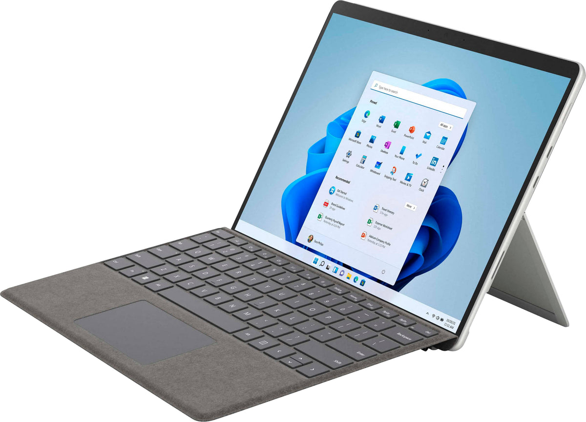 Microsoft - Refurbished Surface Pro 8 – 13” Touch Screen – Intel Evo Platform Core i7 – 16GB Memory – 1TB SSD – Device Only - Platinum