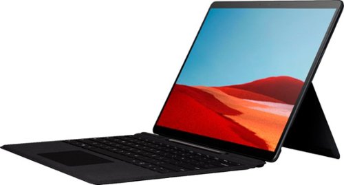 Geek Squad Refurbished Good - Surface Pro X - 13" Touch Screen - Microsoft SQ1 - 8GB Memory - 256GB SSD - WiFi+4G LTE - Keyboard+Slim Pen - Matte Black
