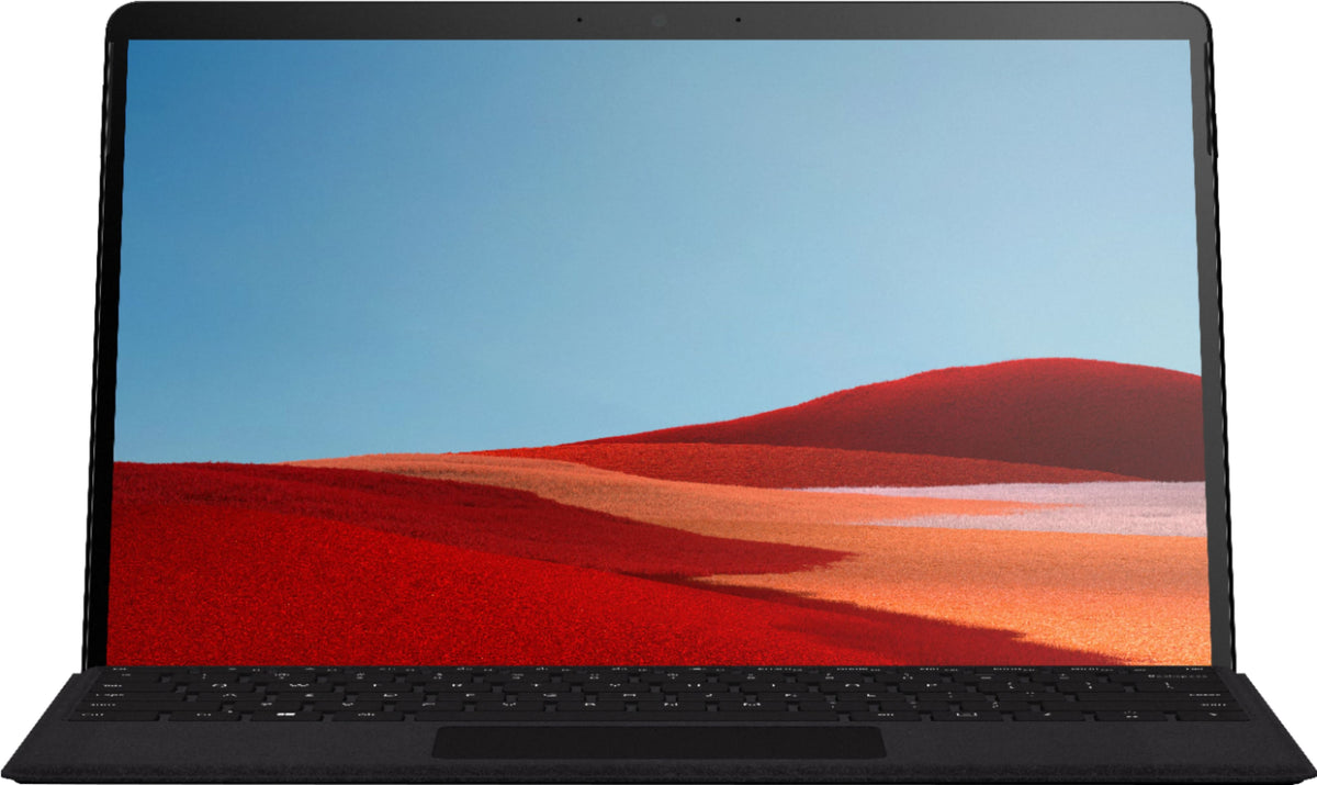 Geek Squad Refurbished Good - Surface Pro X - 13" Touch Screen - Microsoft SQ1 - 8GB Memory - 256GB SSD - WiFi+4G LTE - Keyboard+Slim Pen - Matte Black