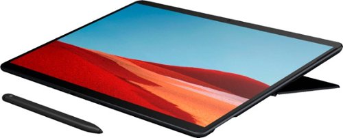 Geek Squad Refurbished Good - Surface Pro X - 13" Touch Screen - Microsoft SQ1 - 8GB Memory - 256GB SSD - WiFi+4G LTE - Keyboard+Slim Pen - Matte Black