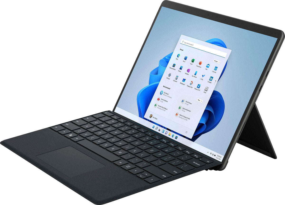 Microsoft - Refurbished Surface Pro 8 – 13” Touch Screen – Intel Evo Platform Core i7 – 16GB Memory – 512GB SSD – Device Only - Graphite