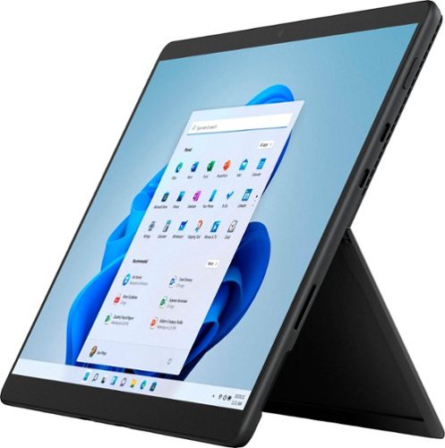 Microsoft - Refurbished Surface Pro 8 – 13” Touch Screen – Intel Evo Platform Core i7 – 16GB Memory – 512GB SSD – Device Only - Graphite
