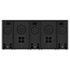 Klipsch - Real Custom Cinema RC-122-BTS with (3) 3" Titanium Compression Drivers, Single Crossover Loudspeaker, Each - Black