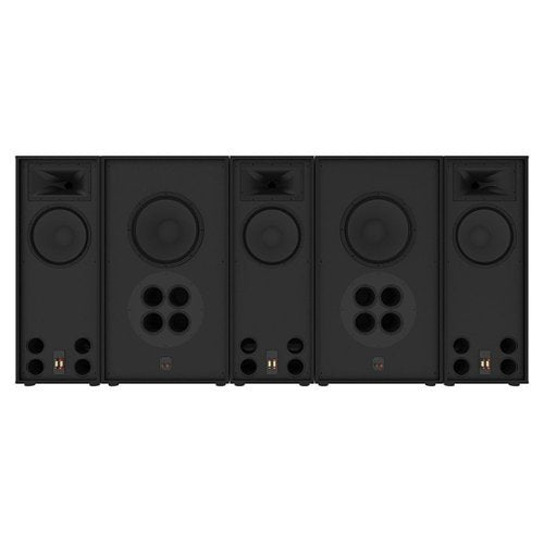 Klipsch - Real Custom Cinema RC-122-BTS with (3) 3" Titanium Compression Drivers, Single Crossover Loudspeaker, Each - Black