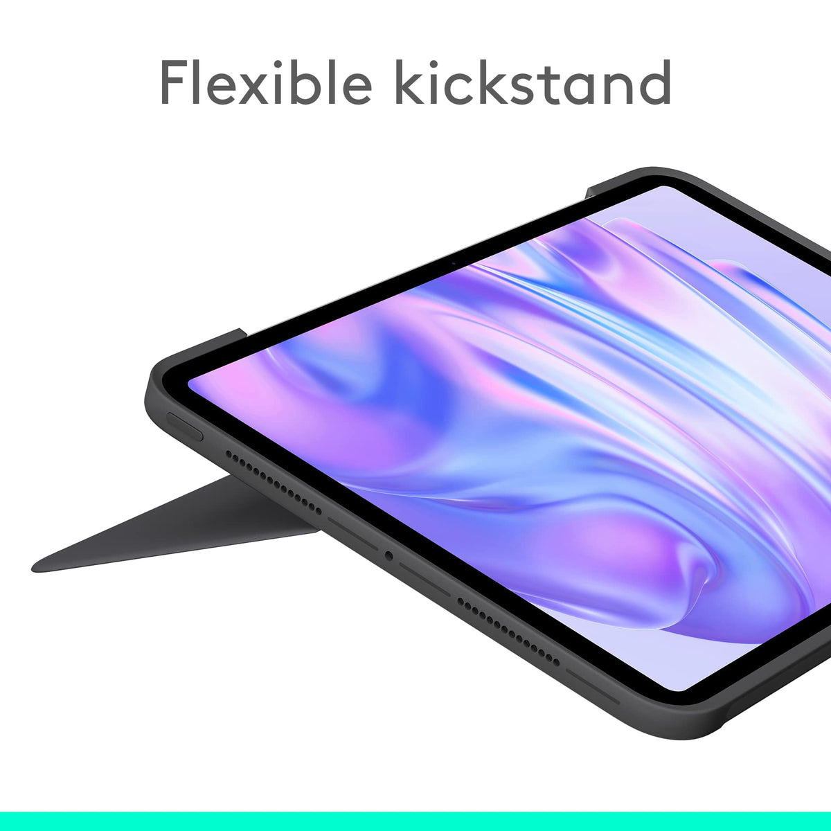 Logitech - Combo Touch for iPad Pro 11-inch (Latest Model)(M4 & M5) Keyboard Case with Detachable Keyboard and Trackpad - Graphite
