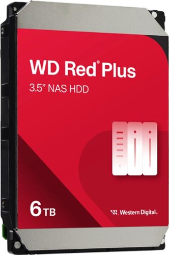 WD - Red Plus 6TB NAS Internal Hard Drive