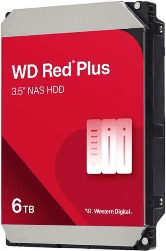 WD - Red Plus 6TB NAS Internal Hard Drive