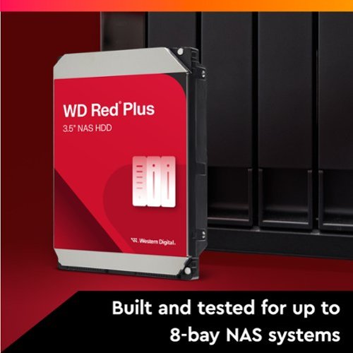 WD - Red Plus 6TB NAS Internal Hard Drive