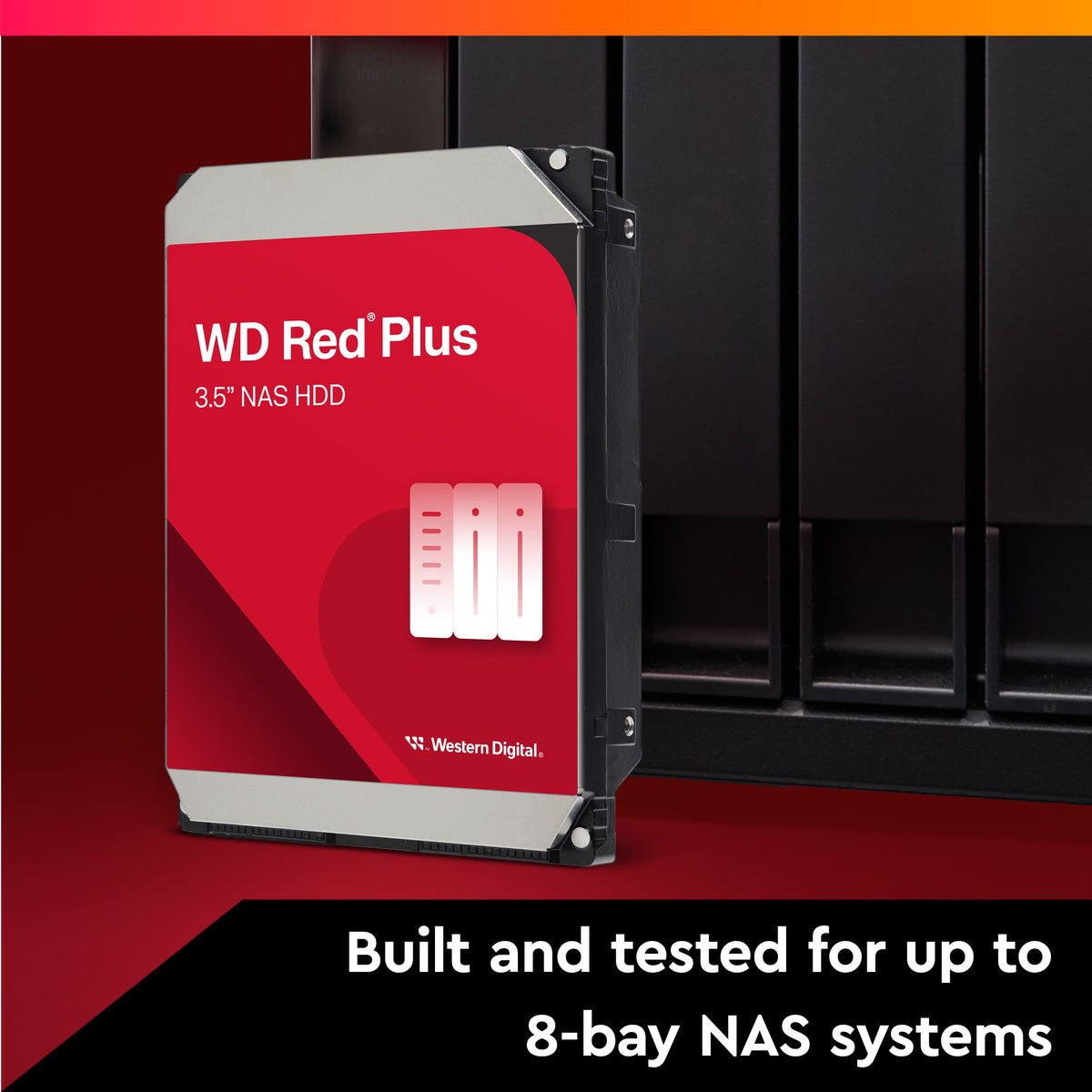WD - Red Plus 6TB NAS Internal Hard Drive