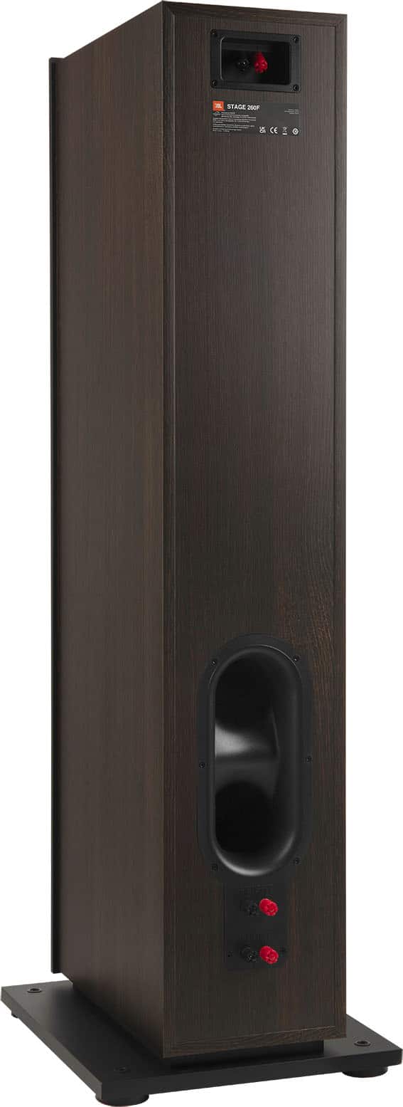 JBL - Stage2 260F 2.5-Way Dual 6.5-inch (165mm) Floorstanding Loudspeaker - Each - Espresso