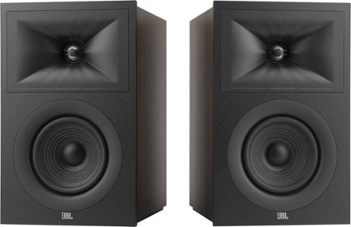 JBL - Stage2 250B 2-Way 5.25-inch (130mm) Bookshelf Loudspeaker - Pair - Espresso