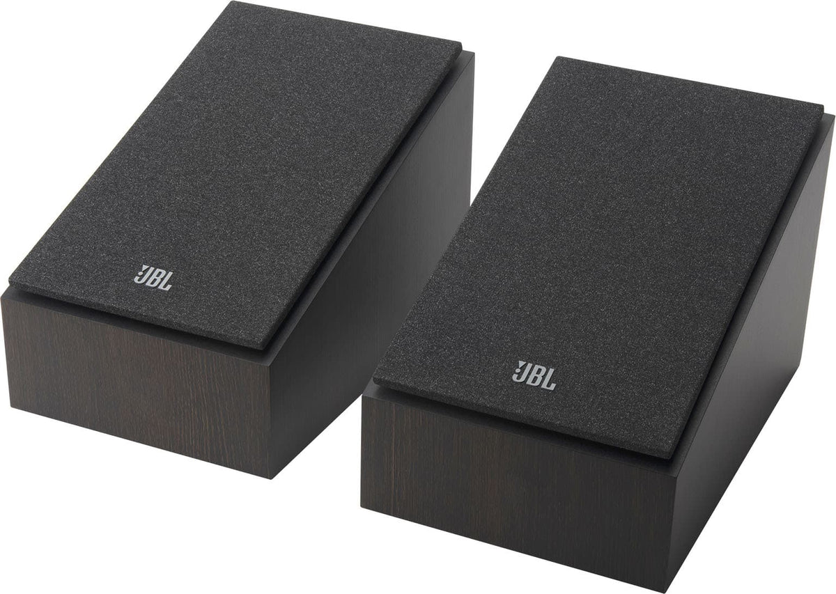JBL - Stage2 240H 4.5-inch (114mm) 150W 2-Way Dolby Atmos Height Surround Sound Loudspeaker- Pair - Espresso