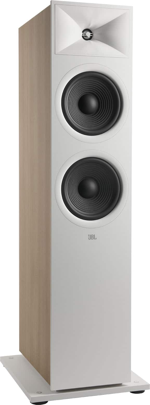 JBL - Stage2 280F 2.5-Way Dual 8" Floorstanding Loudspeaker - Each - Latte