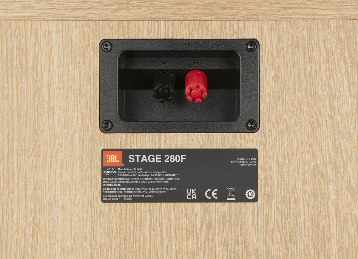 JBL - Stage2 280F 2.5-Way Dual 8" Floorstanding Loudspeaker - Each - Latte