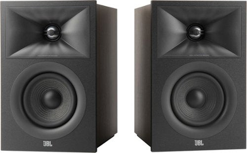 JBL - Stage2 240B 2-Way 4.5-inch (114mm) Bookshelf Loudspeaker - Pair - Espresso