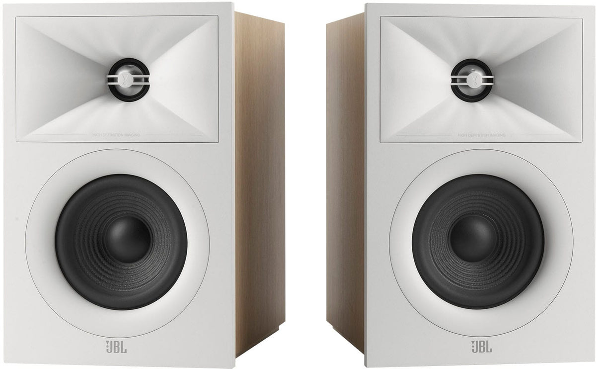 JBL - Stage2 240B 2-Way 4.5-inch (114mm) Bookshelf Loudspeaker - Pair - Latte