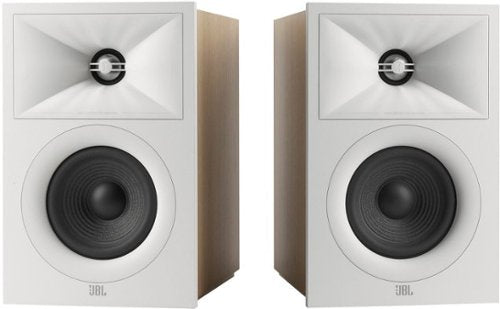 JBL - Stage2 240B 2-Way 4.5-inch (114mm) Bookshelf Loudspeaker - Pair - Latte