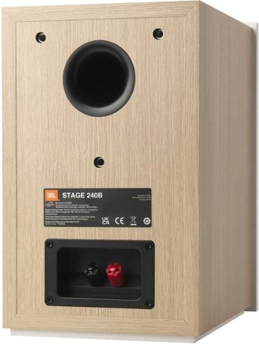 JBL - Stage2 240B 2-Way 4.5-inch (114mm) Bookshelf Loudspeaker - Pair - Latte
