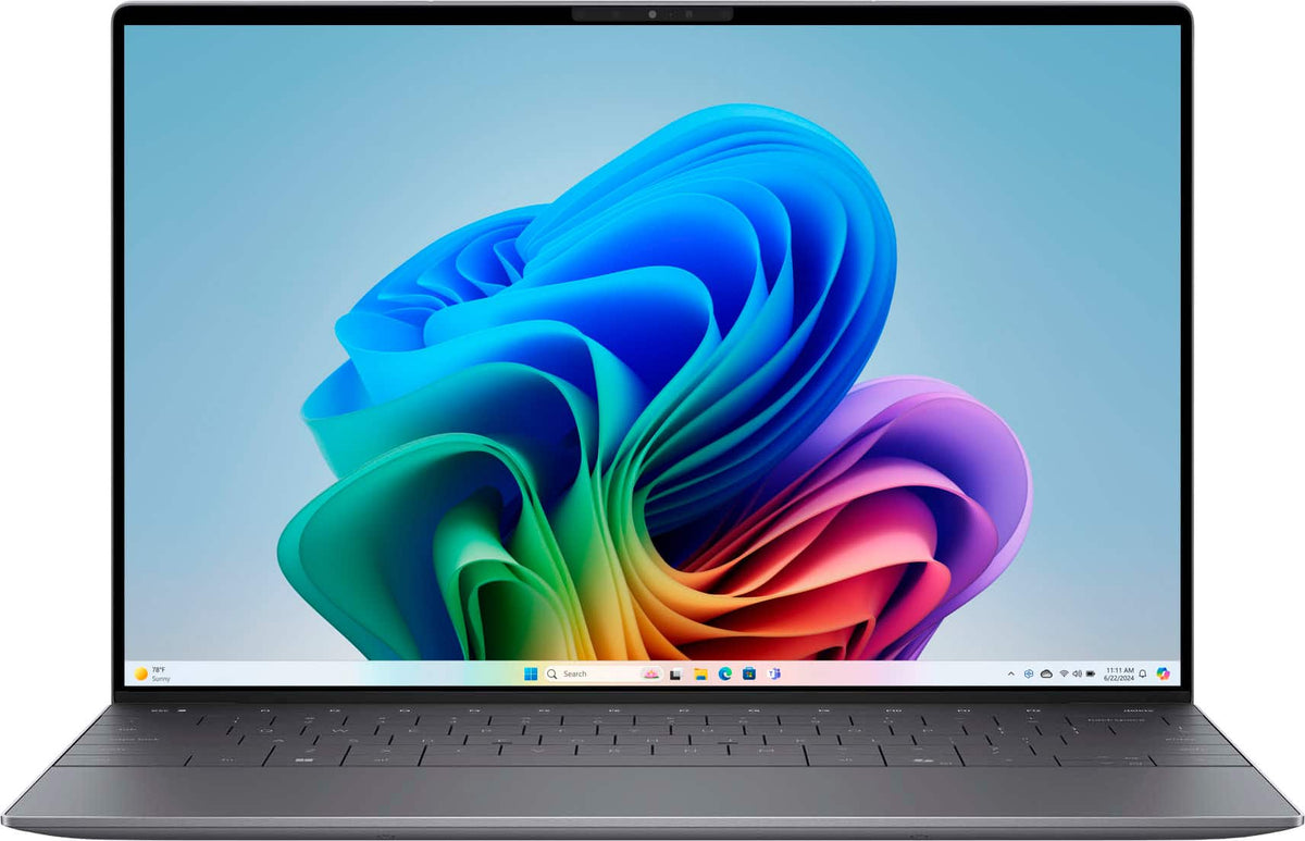 Dell - XPS - 13.4" 3K OLED Touchscreen Laptop - Snapdragon X Elite X1E-80 2024 - 16GB Memory - 512 GB Storage - Copilot+ PC - Graphite
