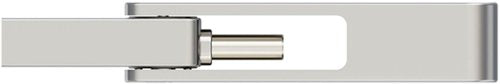 PNY - 64GB DUO LINK USB 3.2 Type-C Dual Flash Drive - Silver
