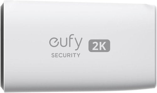 eufy - SoloCam S220, 2-Outdoor Wireless 2K Solar Powered Security Cameras with Homebase 3 - White