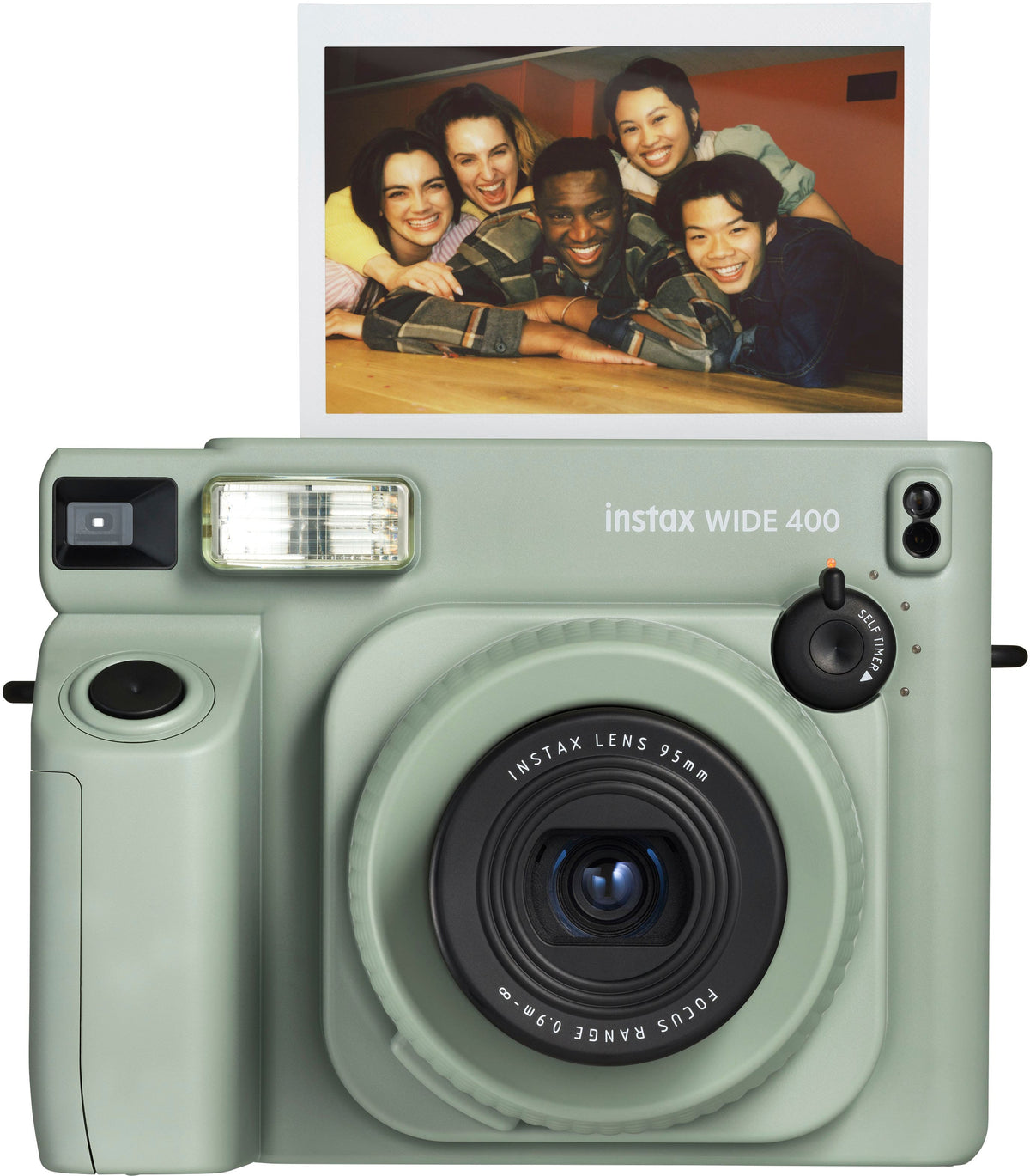 Fujifilm - instax WIDE 400 Instant Camera - Sage Green