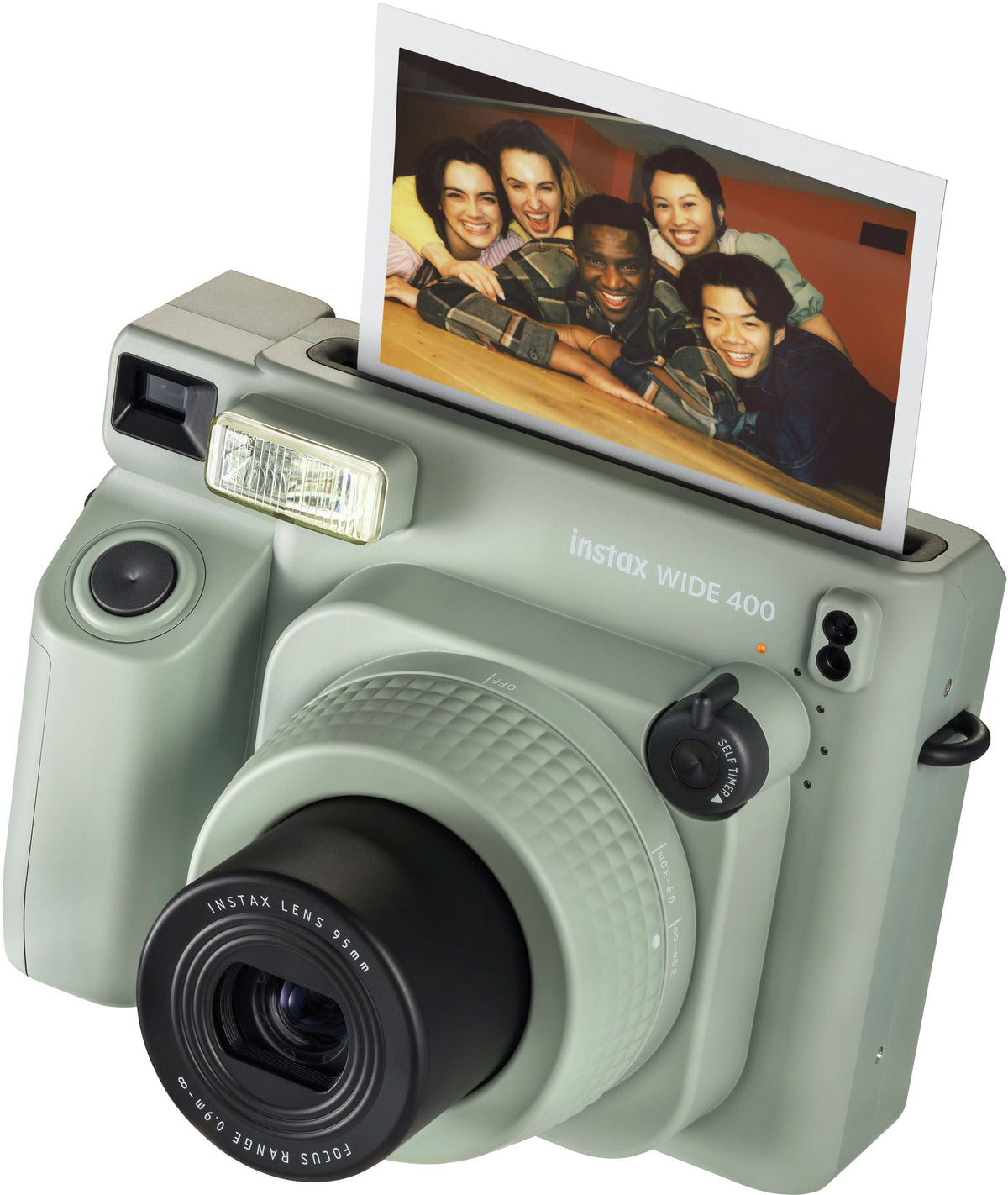 Fujifilm - instax WIDE 400 Instant Camera - Sage Green