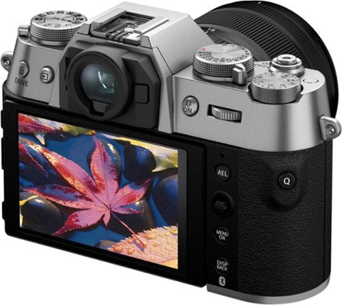 Fujifilm - X-T50 Mirrorless Camera with XF16-50MMF2.8-4.8 R LM WR Lens - Silver