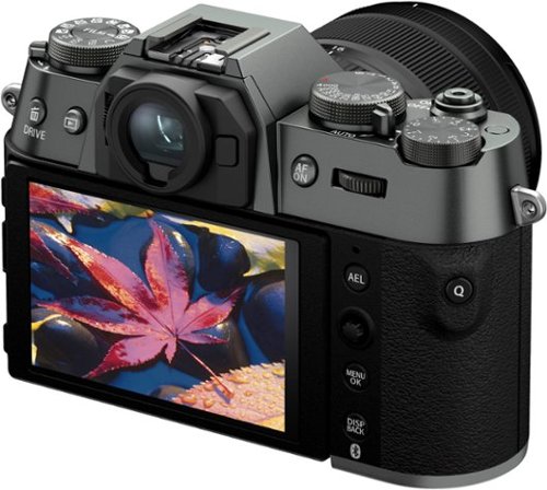 Fujifilm - X-T50 Mirrorless Camera with XF16-50MMF2.8-4.8 R LM WR Lens - Charcoal Silver