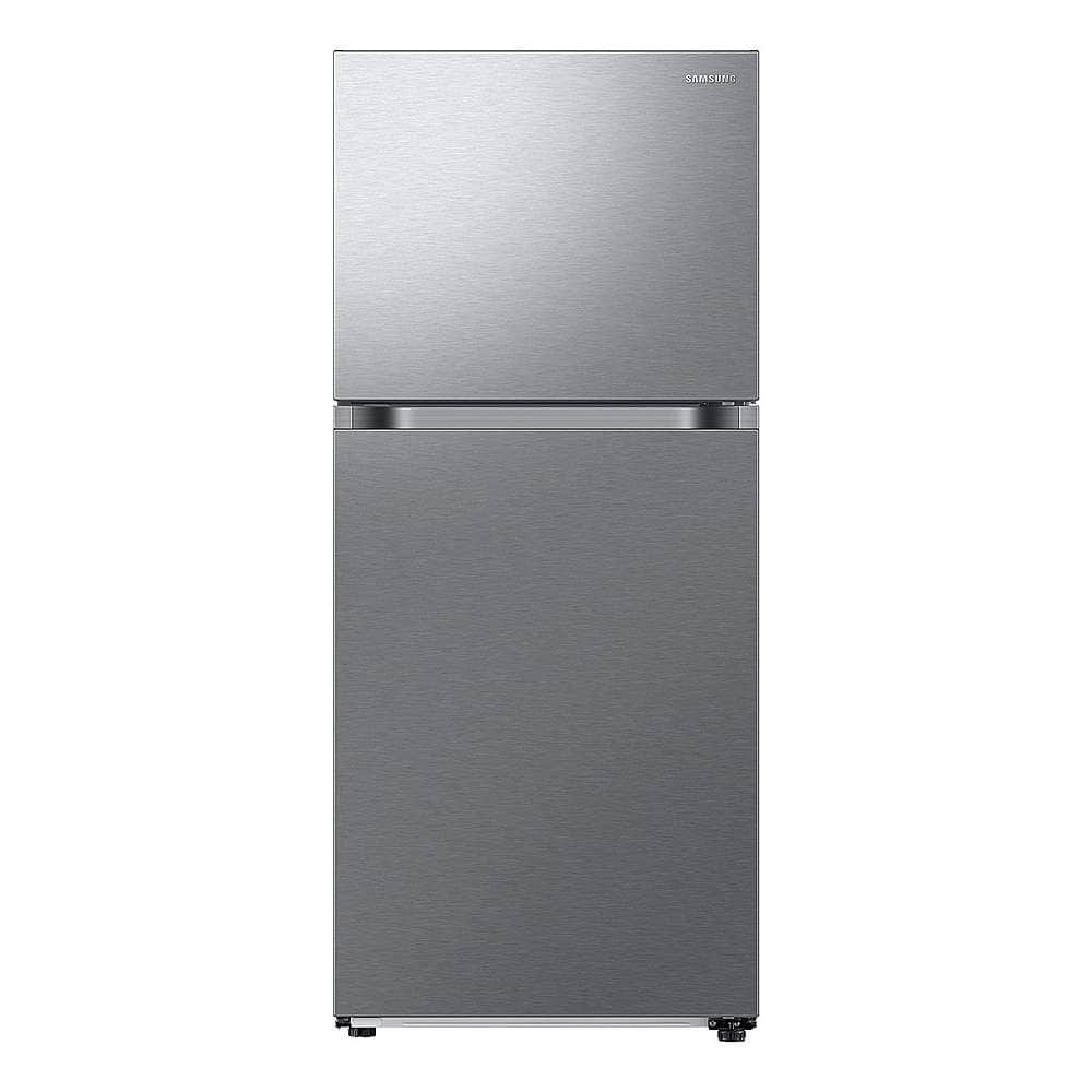 Samsung - 29 in. Wide 18 Cu. Ft. Top Freezer Smart Refrigerator with All-Around Cooling - Stainless Steel