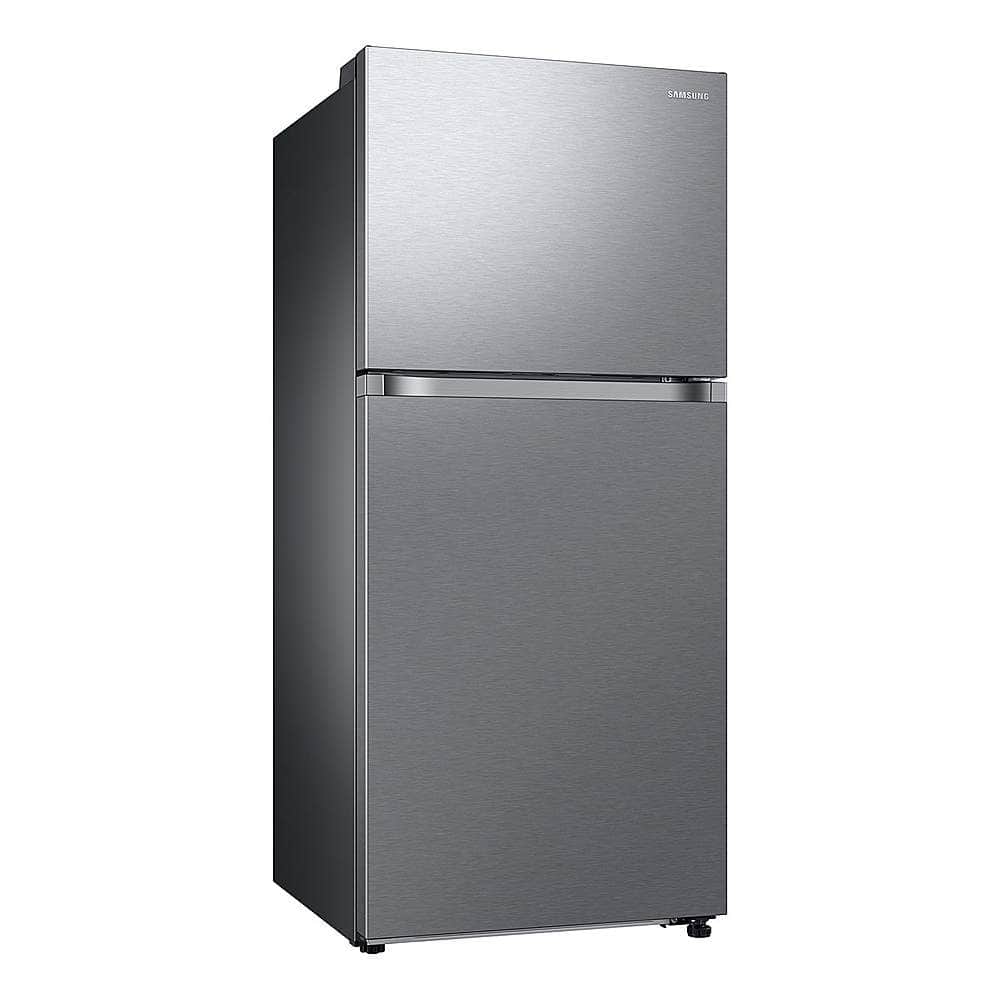 Samsung - 29 in. Wide 18 Cu. Ft. Top Freezer Smart Refrigerator with All-Around Cooling - Stainless Steel