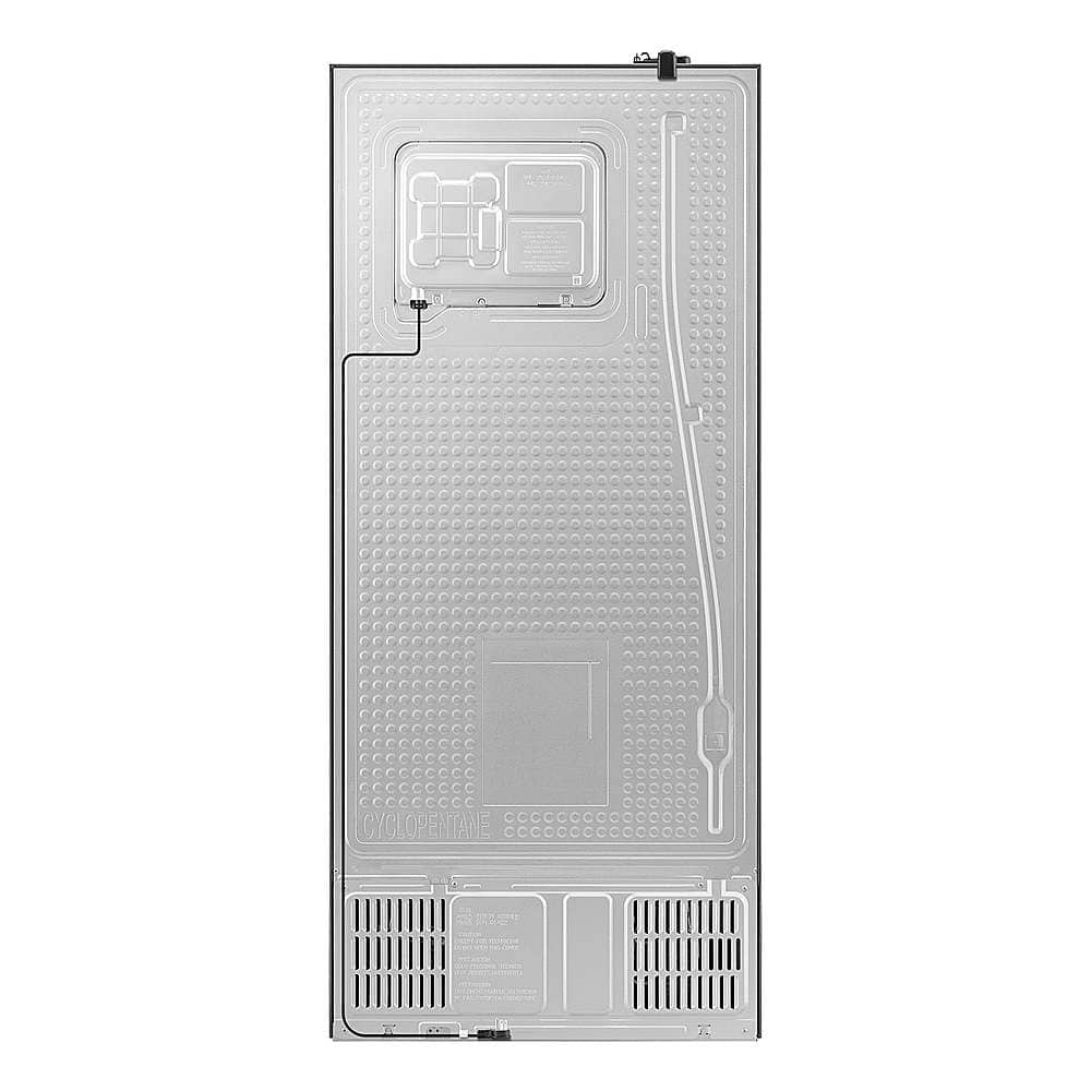 Samsung - 29 in. Wide 18 Cu. Ft. Top Freezer Smart Refrigerator with All-Around Cooling - Stainless Steel