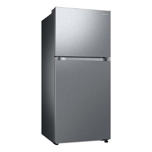 Samsung - 29 in. Wide 18 Cu. Ft. Top Freezer Smart Refrigerator with All-Around Cooling - Stainless Steel