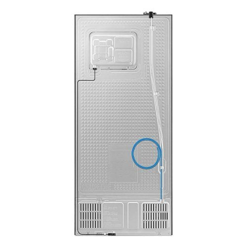 Samsung - 29 in. Wide 18 Cu. Ft. Top Freezer Smart Refrigerator with All-Around Cooling - Stainless Steel