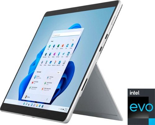Microsoft - Geek Squad Certified Refurbished Surface Pro 8 – 13” Touch Screen – Intel Core i5 – 8GB Memory – 128GB SSD – Device Only - Platinum