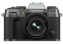 Fujifilm - X-T50 Mirrorless Camera with XC15-45mmF3.5-5.6 OIS PZ Lens - Charcoal Silver