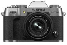 Fujifilm - X-T50 Mirrorless Camera with XC15-45mmF3.5-5.6 OIS PZ Lens - Silver