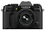 Fujifilm - X-T50 Mirrorless Camera with XC15-45mmF3.5-5.6 OIS PZ Lens - Black