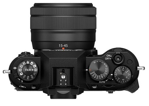 Fujifilm - X-T50 Mirrorless Camera with XC15-45mmF3.5-5.6 OIS PZ Lens - Black