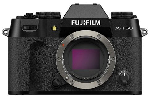 Fujifilm - X-T50 Mirrorless Camera with XC15-45mmF3.5-5.6 OIS PZ Lens - Black