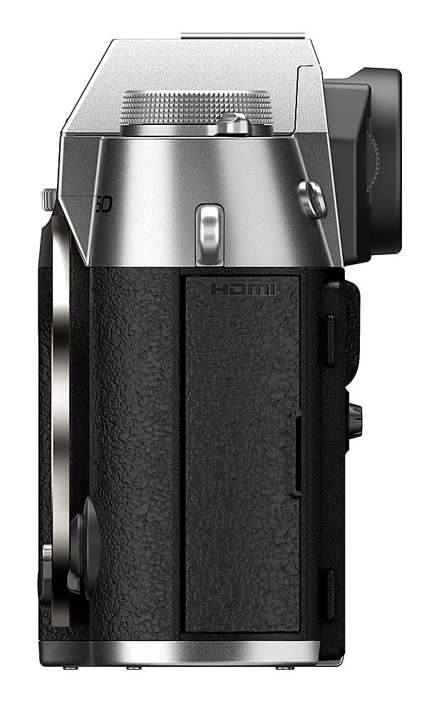 Fujifilm - X-T50 Mirrorless Camera Body Only - Silver