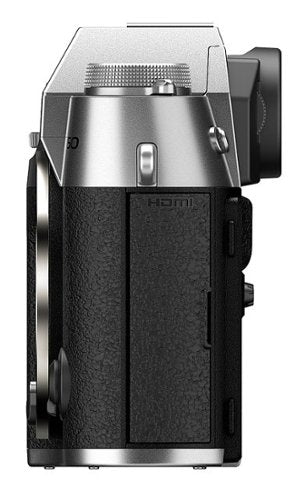 Fujifilm - X-T50 Mirrorless Camera Body Only - Silver