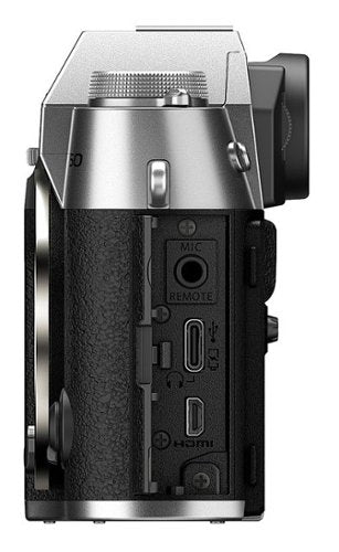 Fujifilm - X-T50 Mirrorless Camera Body Only - Silver