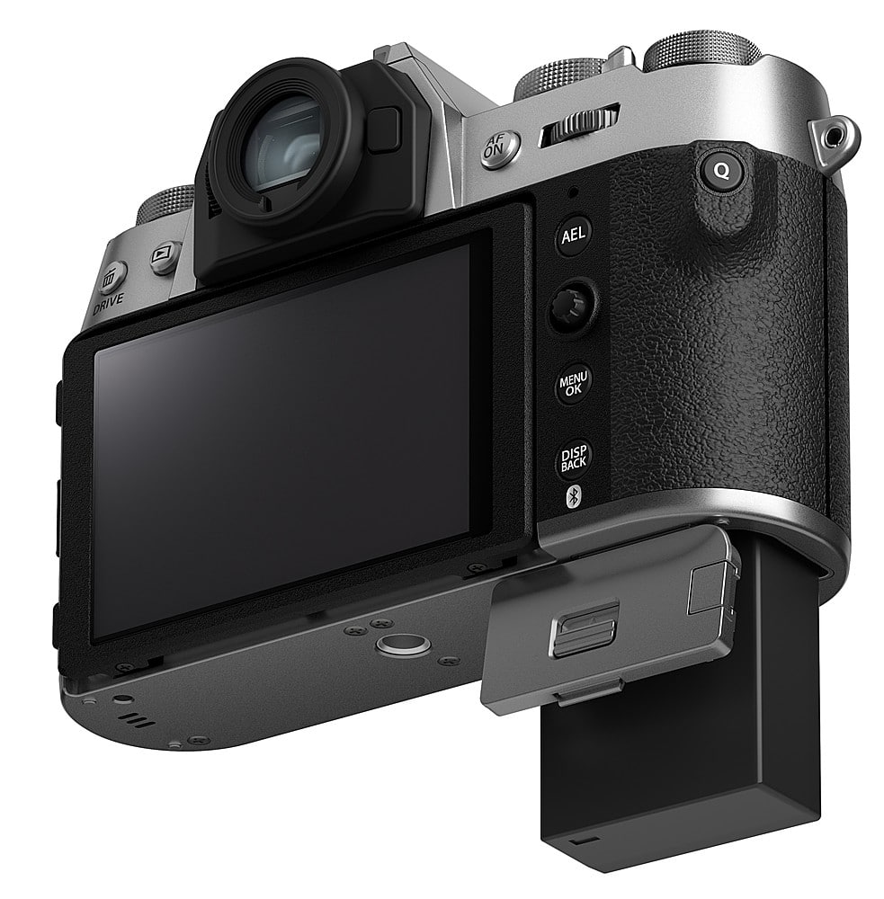 Fujifilm - X-T50 Mirrorless Camera Body Only - Silver