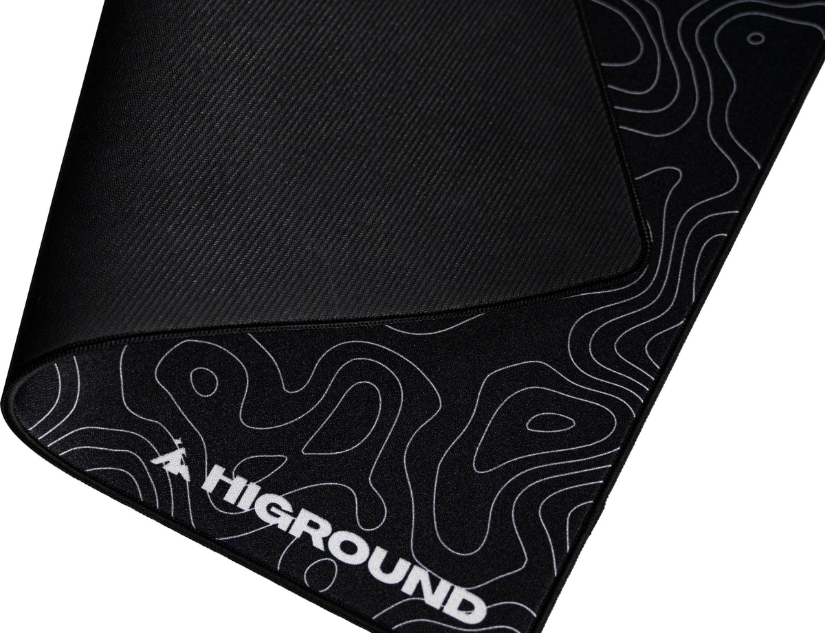Higround - Gaming Mouse Pad Large - Black Ice