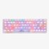 Higround - Basecamp 65 65% Wired Mechanical Lubed Flame Linear Switch Gaming Keyboard with RGB lighting - Opal
