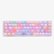 Higround - Basecamp 65 65% Wired Mechanical Lubed Flame Linear Switch Gaming Keyboard with RGB lighting - Opal